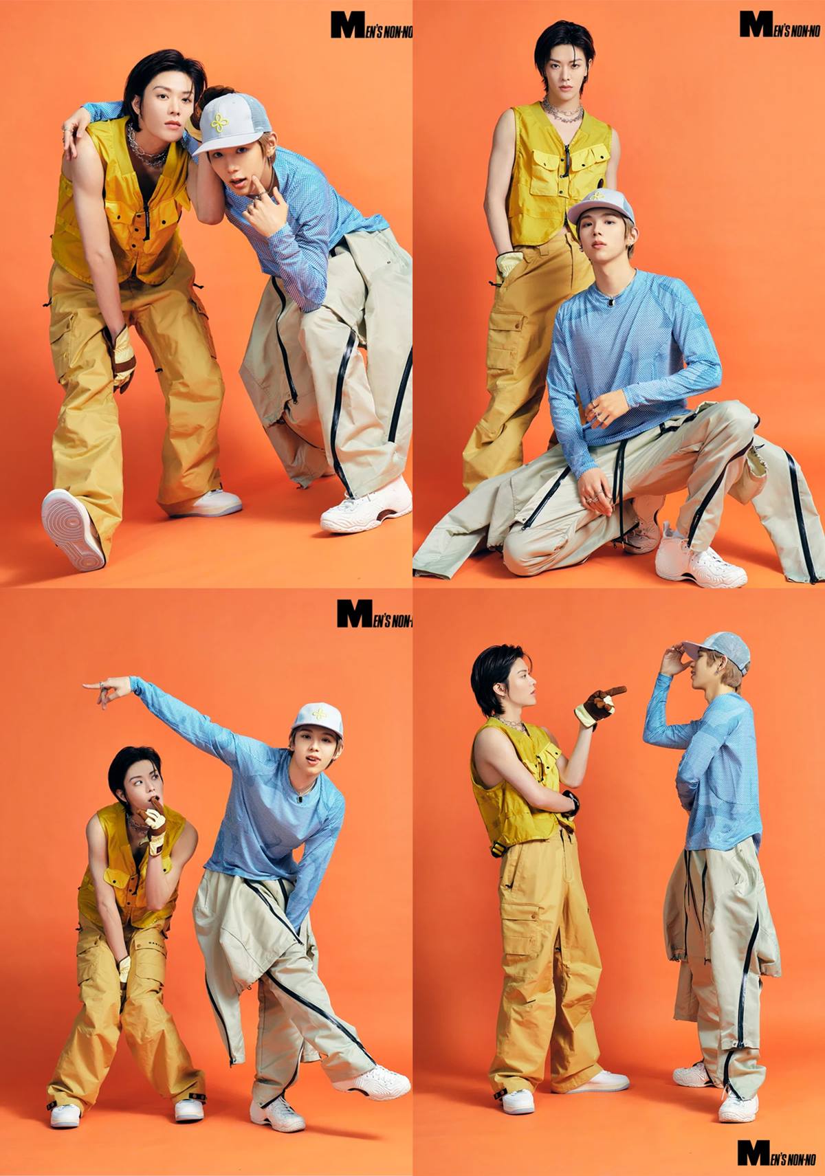 Pemotretan baru Shotaro dan Yuta NCT di majalah Men\'s Non No