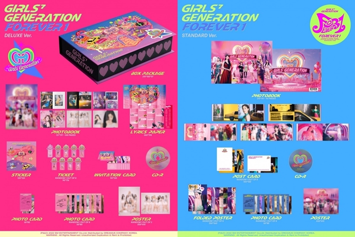 Girls\' Generation Ungkap Detail Album \'FOREVER 1\', Bikin Pengen Beli Saking Cakepnya