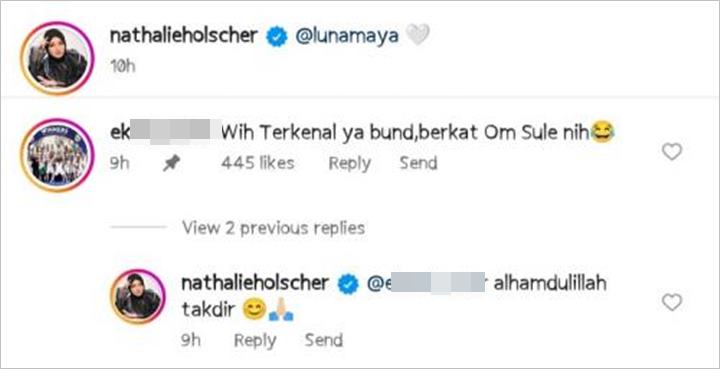 Asyik Joget dengan Luna Maya, Nathalie Holscher Jawab Menohok Usai Disebut Terkenal Berkat Sule