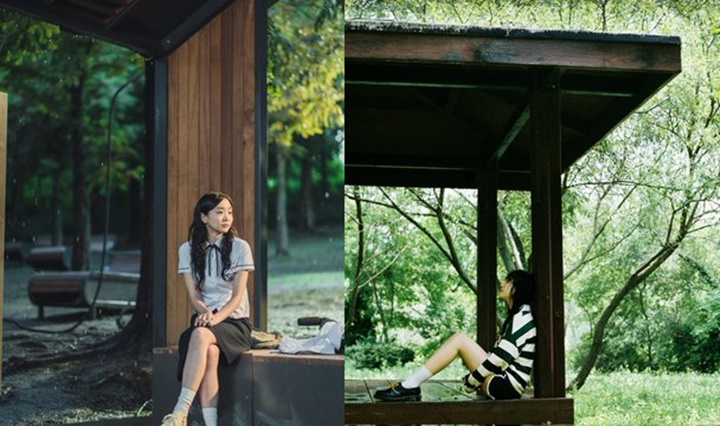 Bikin Jatuh Cinta, Liz dan Rei IVE Hujan-Hujanan di \'I\'VE SUMMER\' Bak Drama Remaja