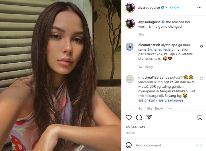 Alyssa Daguise Ternyata Sudah Beri Kode Putus Sejak Mei, Al Ghazali Ramai Disalahkan