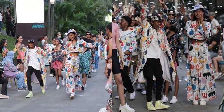 Catwalk Bareng Sarah Tumiwa