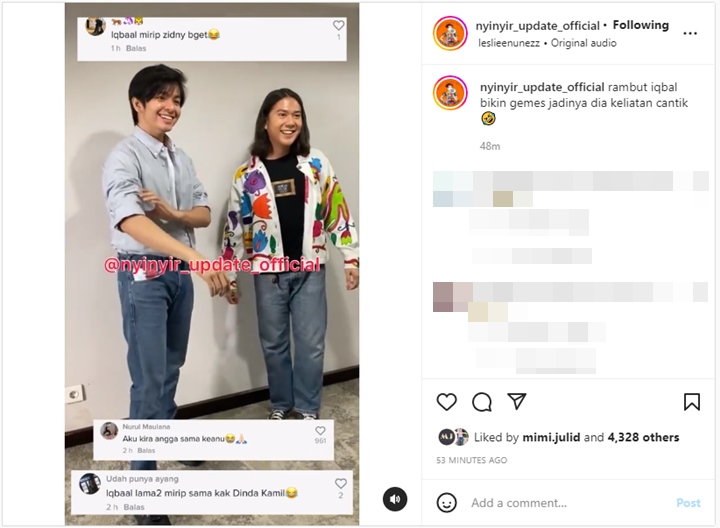Iqbal Ramadhan Pamer Tos Unik Bareng Angga Yunanda, Penampilan Malah Bikin Salfok