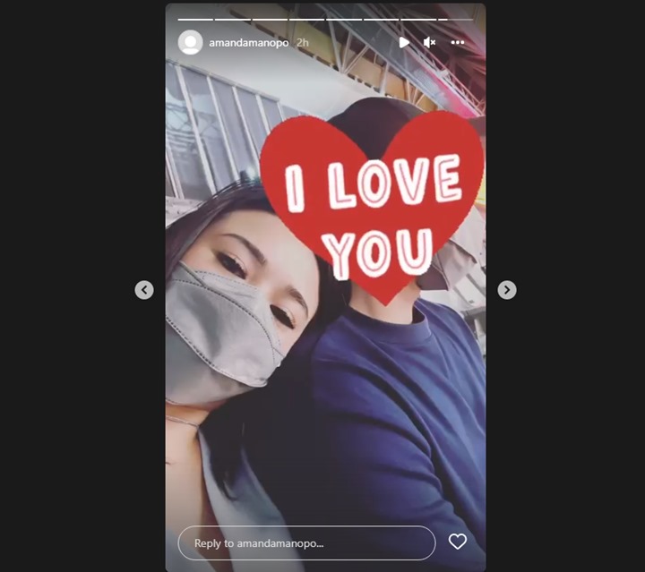 Amanda Manopo Pamer Foto Sandar Di Pundak Pria Diduga Pacar Baru, Fans Kepo
