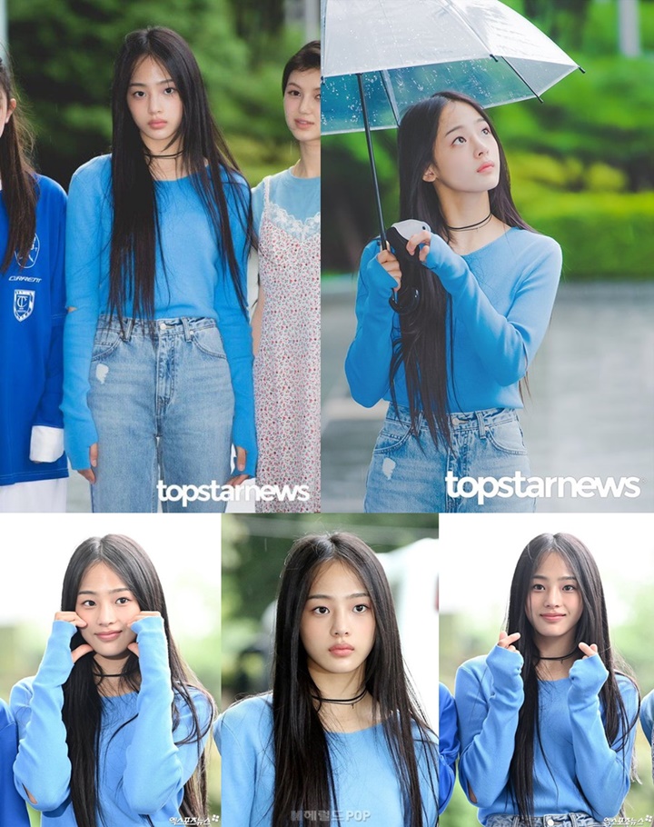 Minji NewJeans Tampil Cuma Pakai Make-Up Tipis, Foto Jepretan Wartawan Jadi Buah Bibir