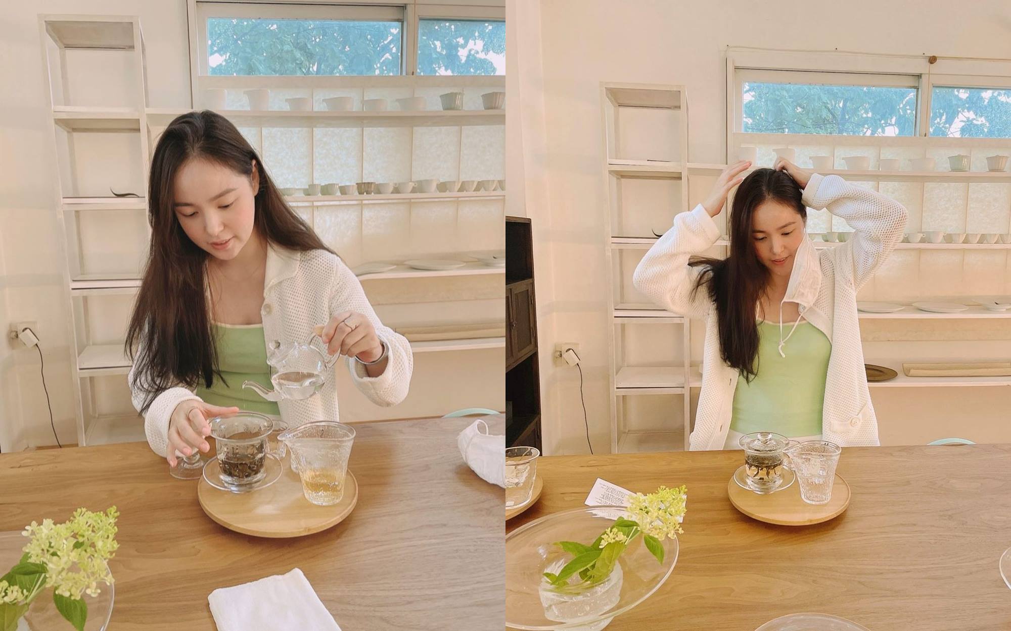 Potret baru Min Hyo Rin yang dibagikan melalui akun Instagram pribadinya