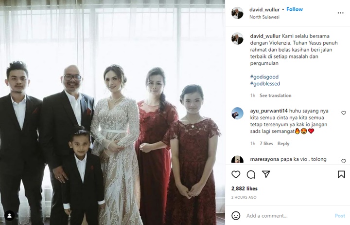 Ayah Violenzia Jeanette Buka Suara Soal Dugaan Putrinya Diselingkuhi, Tegaskan Ini
