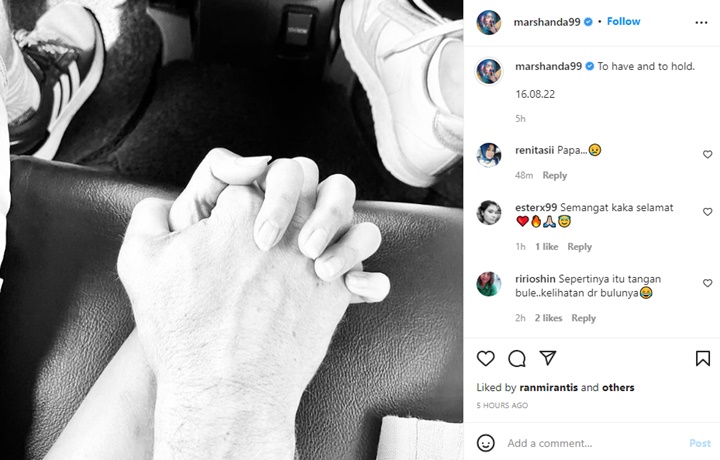 Marshanda Diduga Spill Pacar Baru Lewat Foto Mesra Ini, Pria Bule?