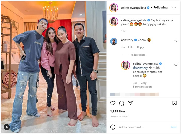 Celine Evangelista Ikutan Pamer Foto Bareng Henry Lau, Balas Begini Saat Disebut Cocok