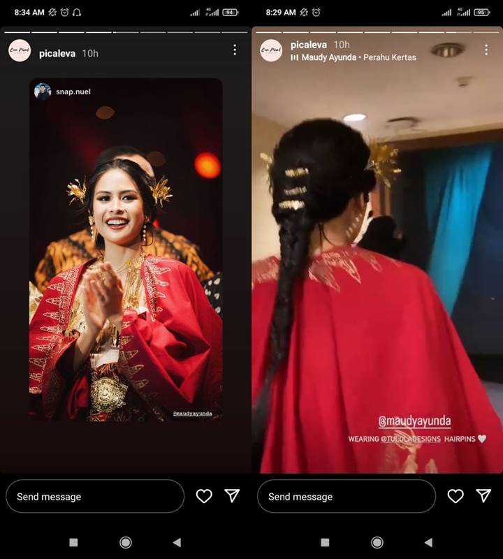 Maudy Ayunda Cantik Bak Putri Kerajaan, Foto Uwu Maudy Ayunda-Jesse Choi ‘Bocor’ - Topik pagi