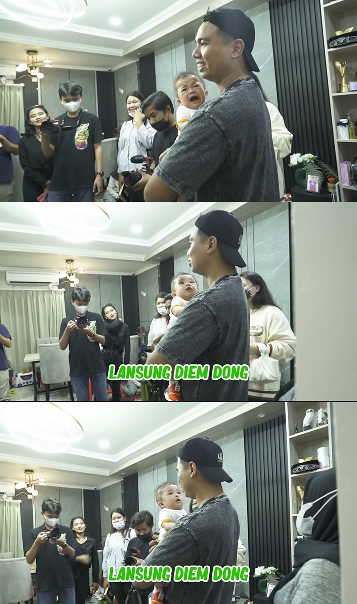 Menenangkan Baby Adzam Yang Menangis