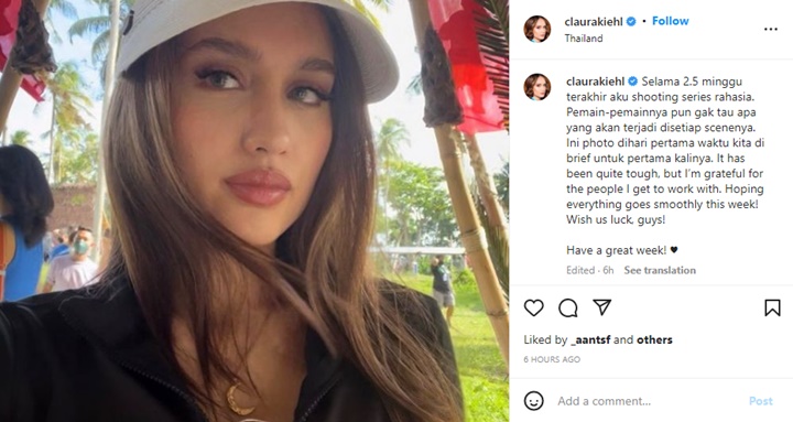 Cinta Laura Bintangi Series Baru yang Cukup Misterius, Setting Lokasi di Thailand