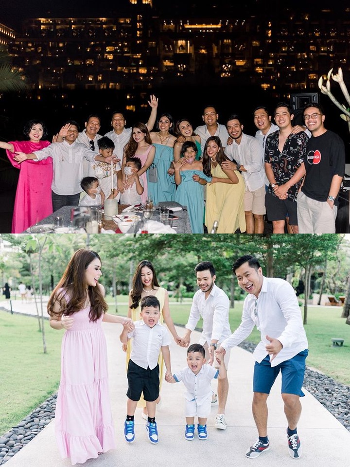 Kebersamaan Jessica dengan Hasibuan Family