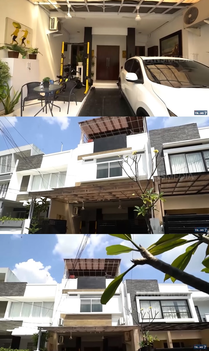 Alat Gym di Teras Rumah