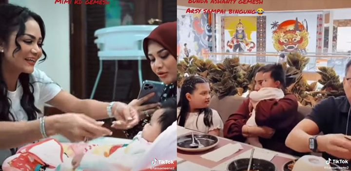 Beda Banget, Perlakuan Krisdayanti dan Ashanty Saat Gemas ke Ameena Disorot