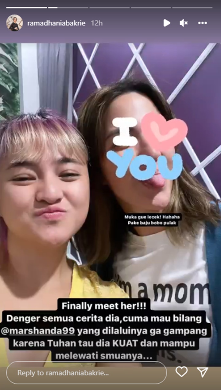 Reaksi Nia Ramadhani Dengar Cerita Marshanda, Dari Divonis Tumor Hingga Masuk RSJ?