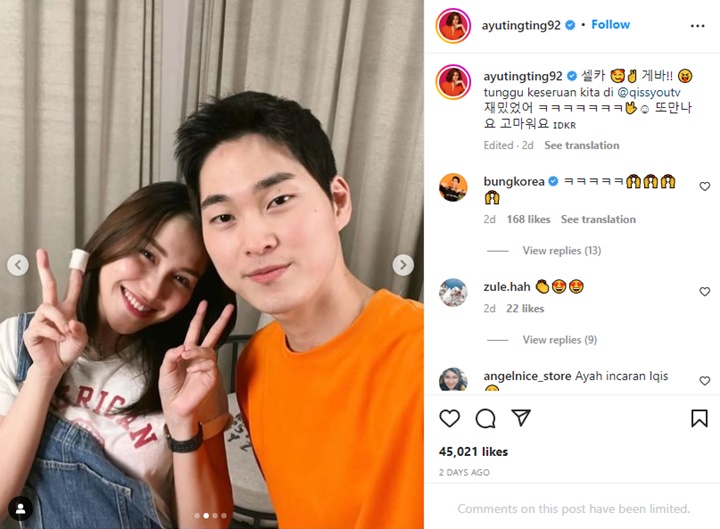 Ayu Ting Ting Bakal Turuti Permintaan Bilqis Cari Pasangan Korea, Incar Sosok Ini?