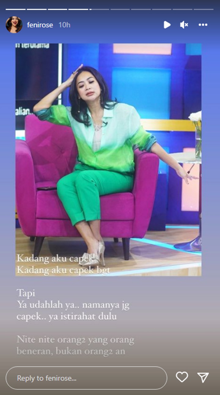 Reaksi Feni Rose Usai Dilaporkan Mantan Pengacara Angel Lelga, Sindir Menohok?