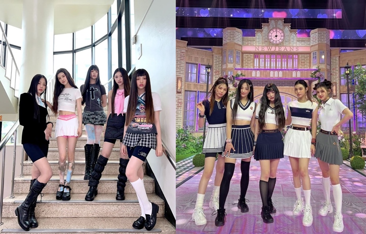 Cara Stylist Akali Rok Super Pendek NewJeans Banjir Pujian