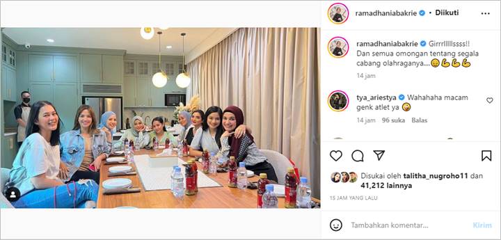 Nia Ramadhani Bocorkan Isi Obrolan Circle Geng Cendol, Titi Kamal-Tya Ariestya Kompak Bilang Begini