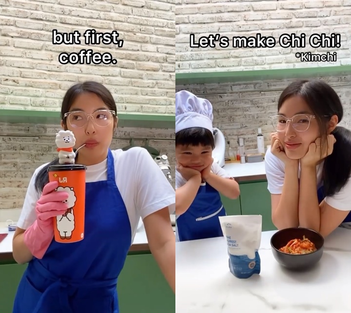 Momen Gemas Masak Bareng