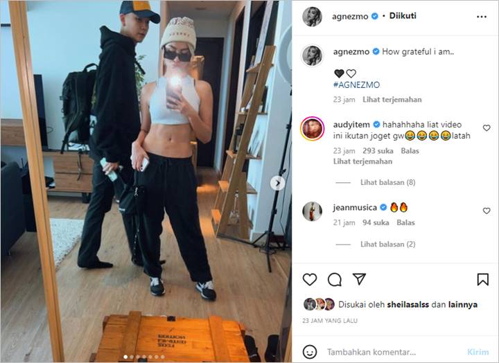 Pamer Foto Sederet Aksi Panggung Hingga Momen Bareng Pacar, Agnez Mo Tulis Ungkapan Menyentuh