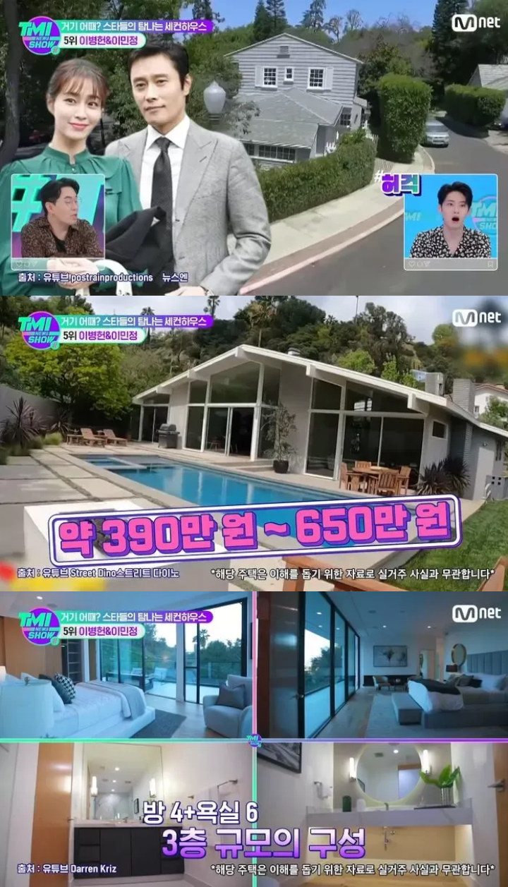 Rumah Lee Byung Hun dan Lee Min Jung di LA Terungkap, Biaya Asuransi Saja Bikin Kaget