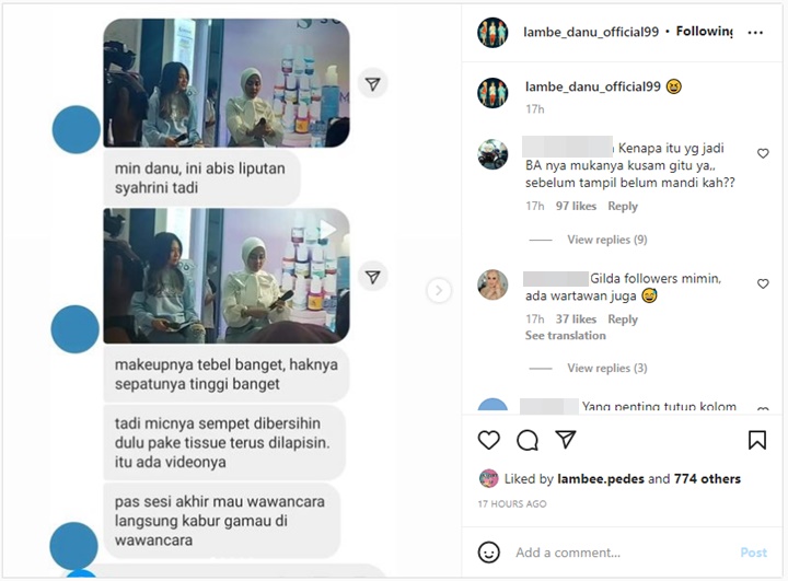 Syahrini Kena Sentil Usai Terciduk Lakukan Hal Ini Sebelum Wawancara