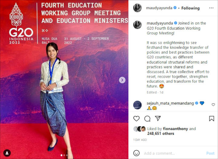 Maudy Ayunda On Point Pakai \'Kain Sarung\' Saat Kerja, Nathalie Holscher Kena Semprot - Topik Pagi