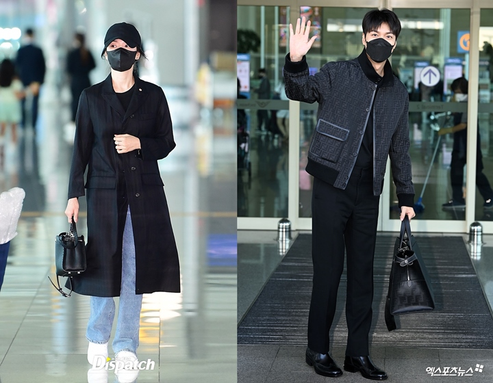 Song Hye Kyo & Lee Min Ho Berangkat Hadiri Event Sama, Style Matching Disorot