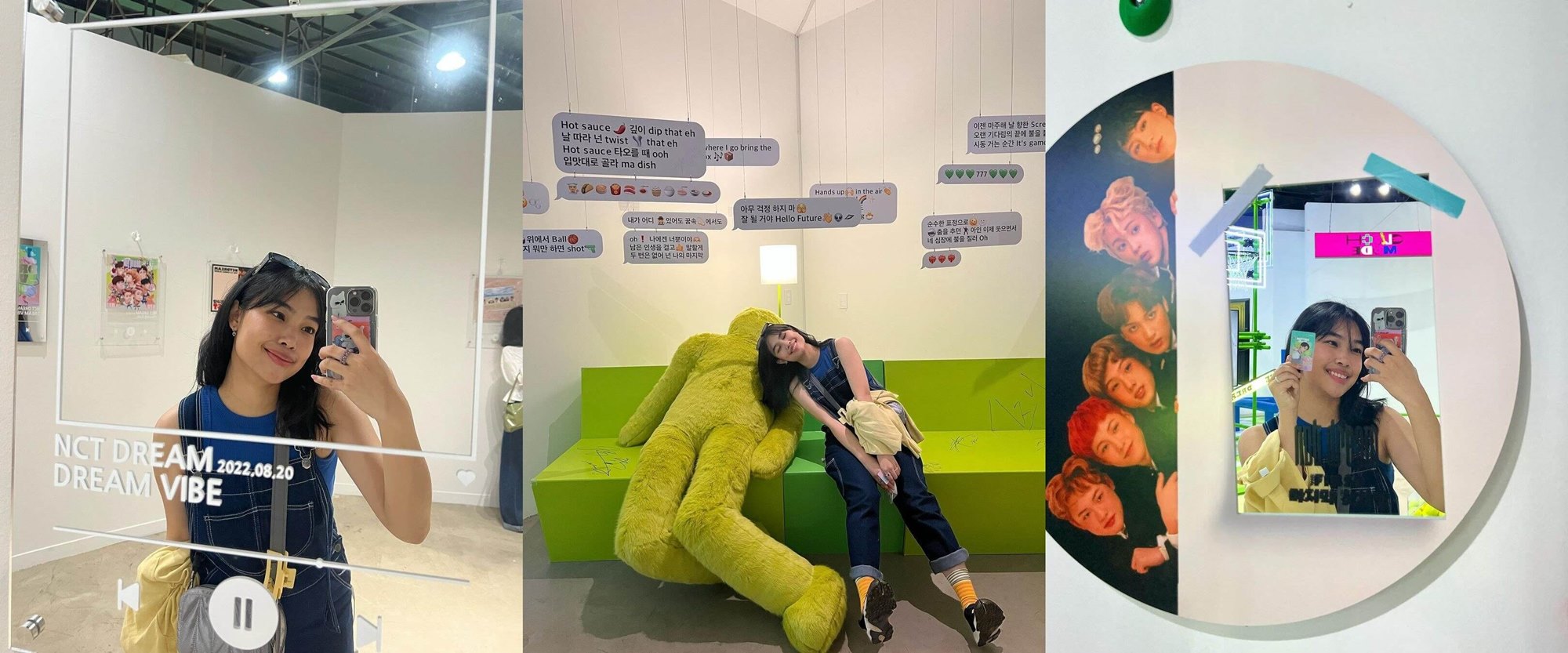 Bucin! Kalya Islamadina Sampai Kunjungi Pameran NCT Dream di Korea, Begini Penampakannya