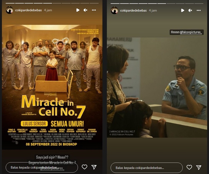 Peran Coki Pardede di \'Miracle in Cell No. 7\' Kebalikan Dari Realita?