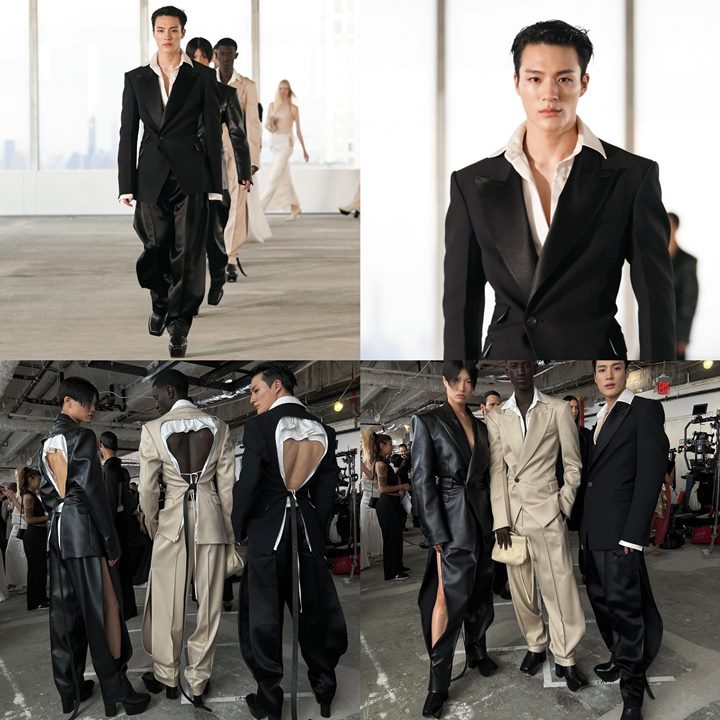 Debut Runway, Jeno NCT Dream Pamer Punggung dan Pakai High heels Auto Jadi Trending Topic