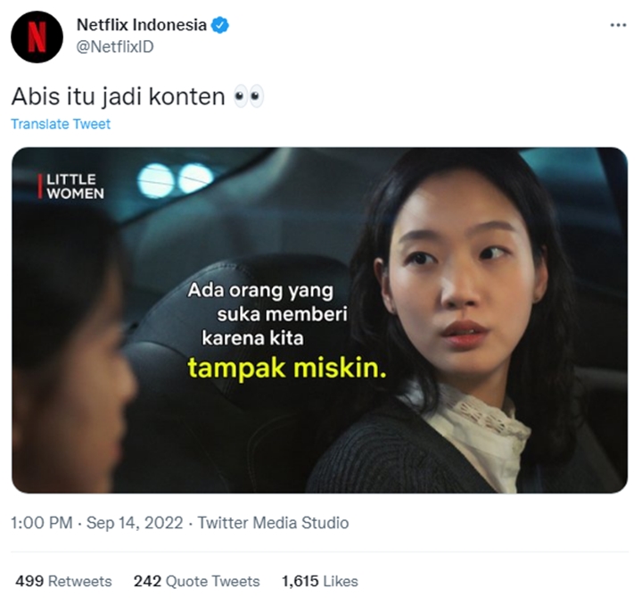 Netflix Sindir Kelakuan Konten Kreator Indonesia Lewat \'Little Woman\'?
