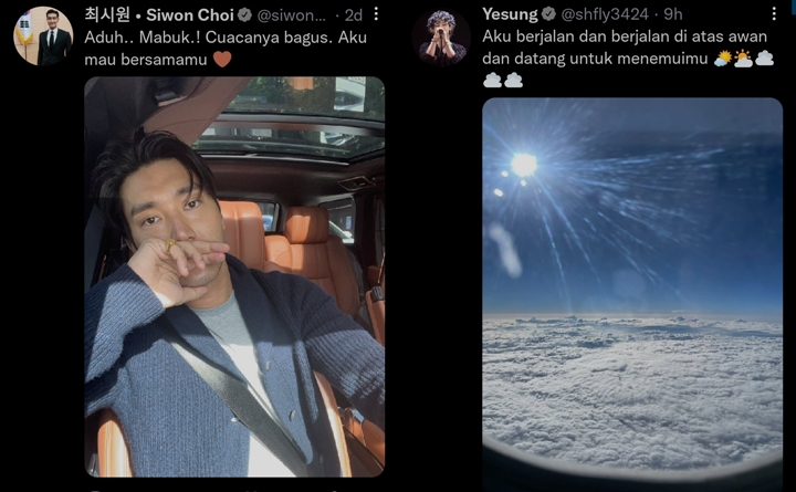 Adu Rayu Siwon VS Yesung