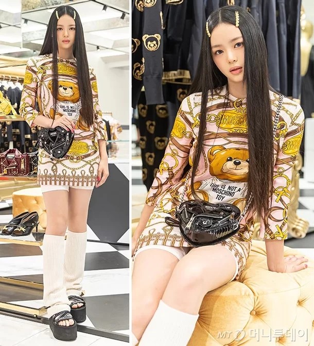 Hanni NewJeans Bikin Kesensem Tampil Bak Manekin Barbie Berbalut Busana Tema Teddy Bear
