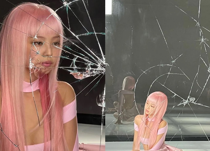 Potret Jennie BLACKPINK Dengan Rambut Pink Kejutkan Fans