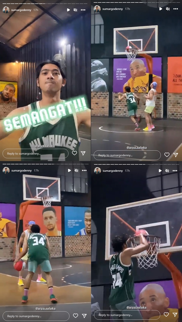 Denny Sumargo \'Gantungkan\' Julukan Pebasket Sombong Usai Kalah Telak dari Arya Saloka?