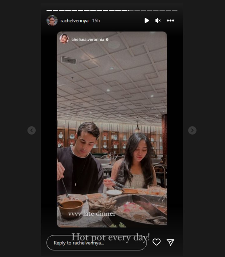 Putus, Rachel Vennya Malah Kedapatan Dinner Bareng Salim Nauderer Kode Balikan?