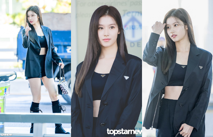 Kompak Berbaju Hitam, Joy Red Velvet dan Sana TWICE Dikomentari Begini Saat berangkat ke Milan Kompak Berbaju Hitam, Joy Red Velvet dan Sana TWICE Dikomentari Begini Saat berangkat ke Milan