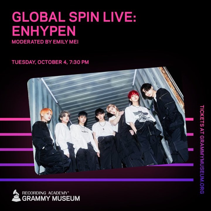 ENHYPEN Jadi Grup K-Pop Ke-5 yang Diundang \'Grammy\'s Global Spin\'
