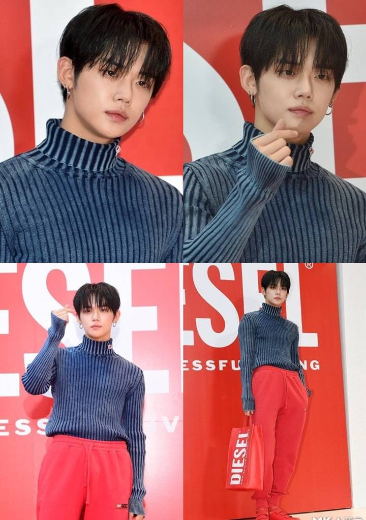 Aura Yeonjun TXT bak Top Model di Event Fashion Dinilai Makin Bersinar
