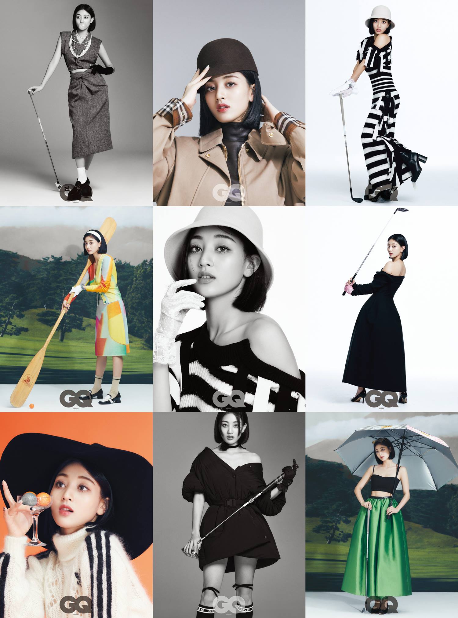 Jihyo TWICE untuk GQ Korea