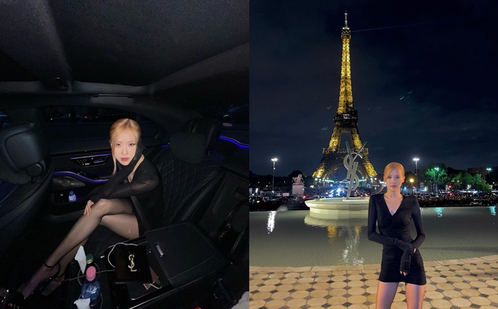 Rose BLACKPINK Sedot Perhatian dan Jadi Karakter Utama di YSL Show Paris fashion Week