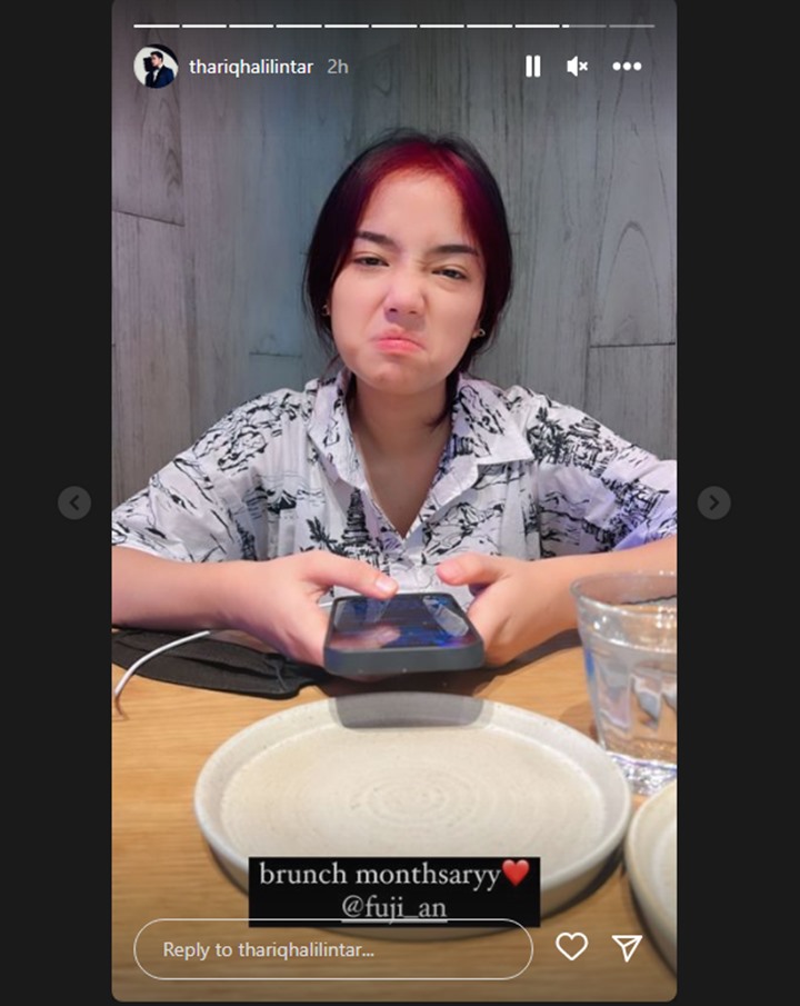 Rayakan Monthsary Bareng Thariq Halilintar, Fuji An Malah Sebut Dirinya Bak Jamet Gegara Ini