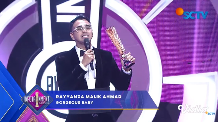Raffi Ahmad Bangga, Rayyanza Cipung Terima Award Pertama Sebagai \'Gorgeus Baby\'