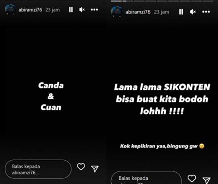 Sindiran Keras Ramzi Diduga Sentil Baim Wong Soal Prank KDRT