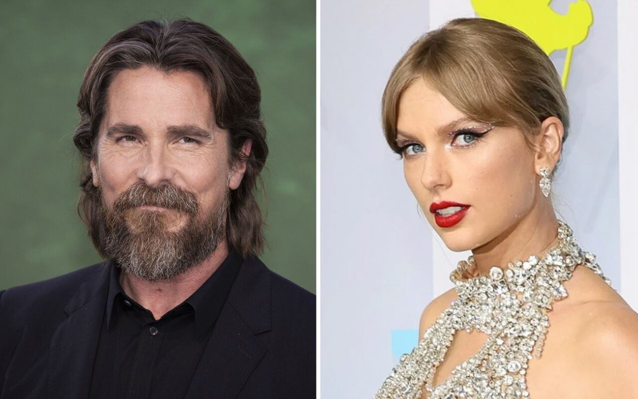 Suara Taylor Swift Bikin Christian Bale Merinding Saat Syuting 'Amsterdam'