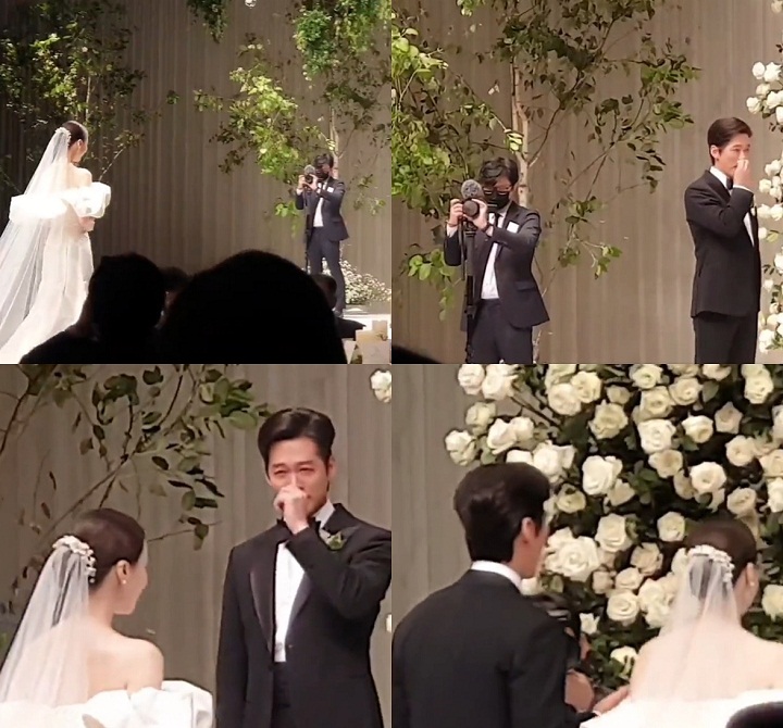 Nam Goong Min Terciduk Nangis di Nikahan Sendiri, Begini Potretnya