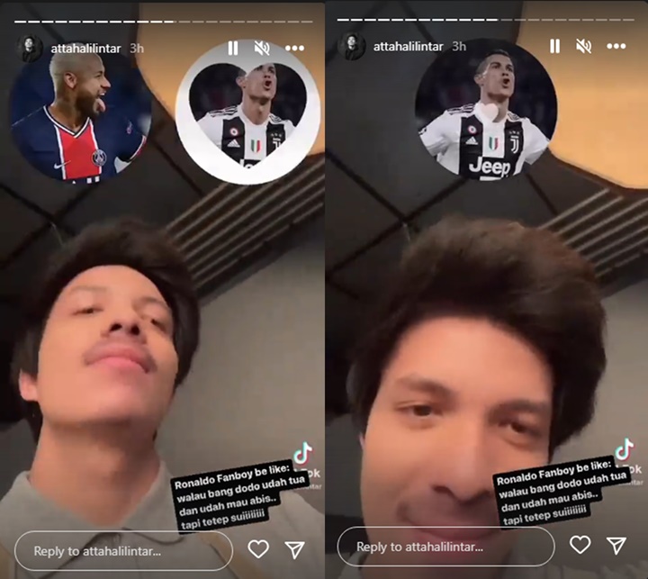 Atta Halilintar Asyik Nge-fanboy Sosok Tampan, Ternyata Fans Sejak Dulu